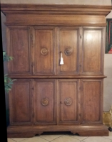 Armadio credenza noce massello